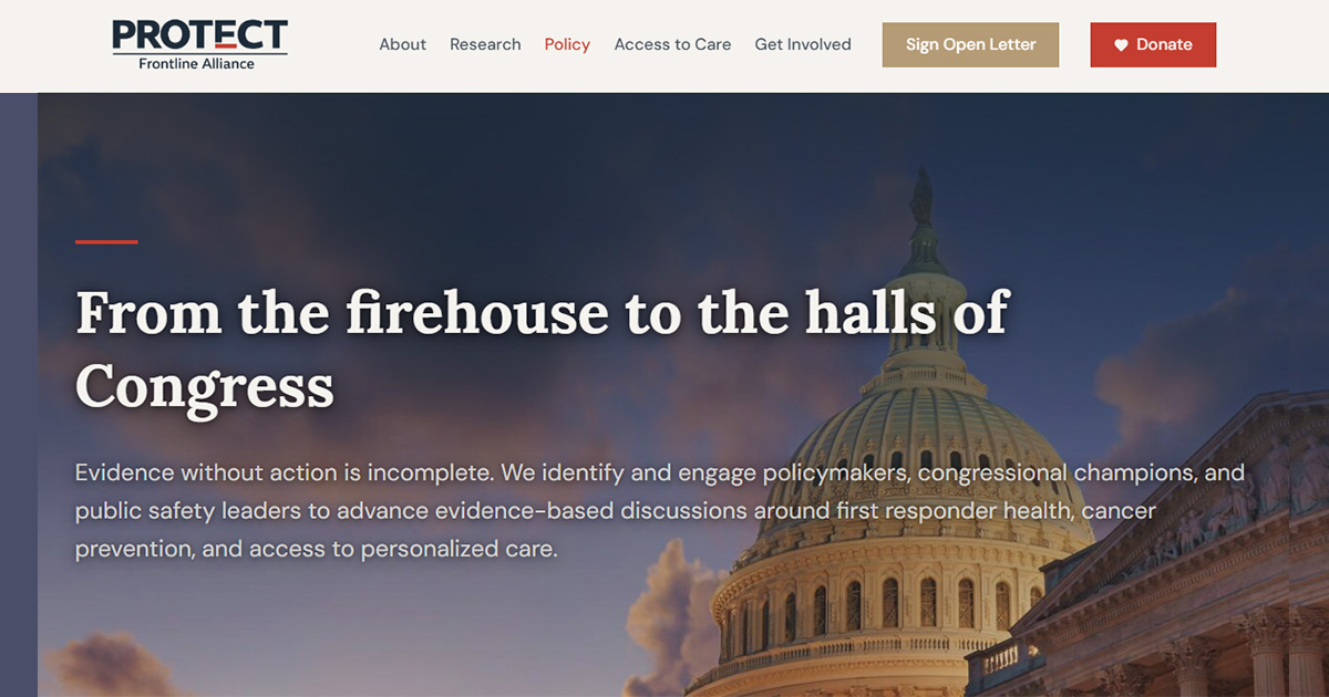 Policy & Advocacy | PROTECT Frontline Alliance